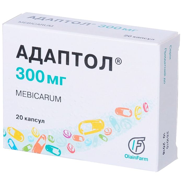 Адаптол 300мг №20#