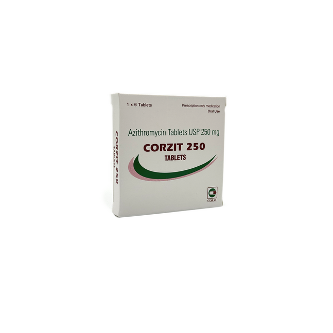 Азитромицин 250мг №6 /кортиз/