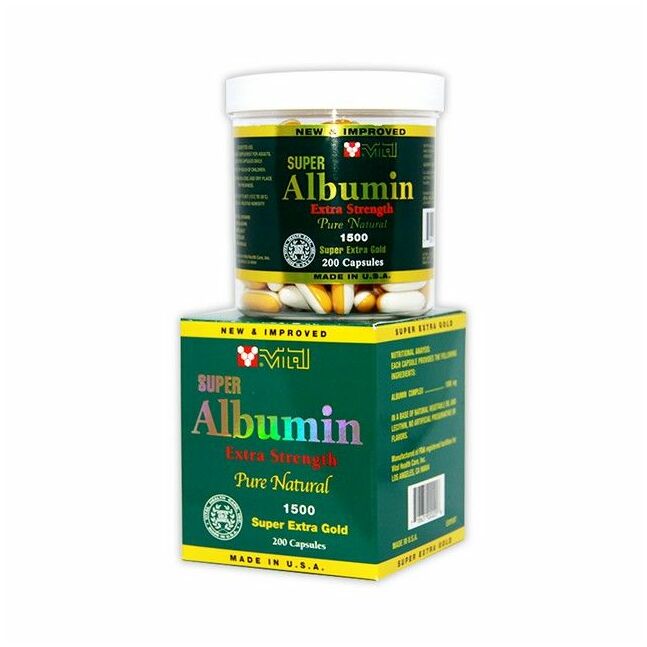 Альбумин супер  1500мг №200
