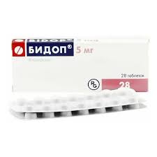 Бидоп 5мг №28