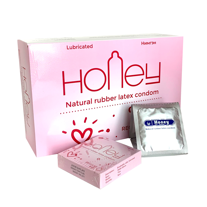 Бэлгэвч Honey №3 нимгэн /хайрцагтай/