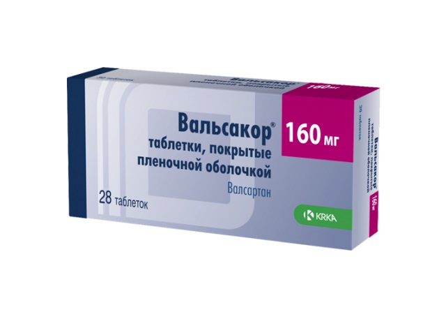 Вальсакор 160мг №28 KRKA#