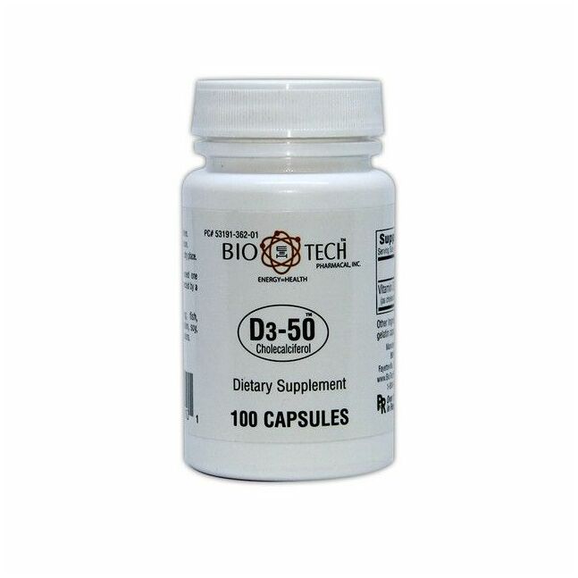 Витамин Д-3/50000/ №1-/Biotech/