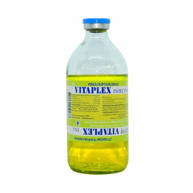 Витаплекс 500мл №1/пантоген/тайван/