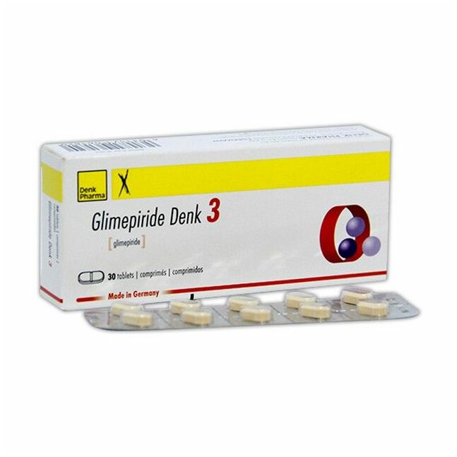 Глимеприд-денк 3мг №30#