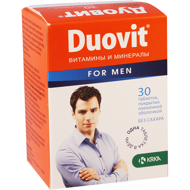 Дуовит/муж/ №30 KRKA#
