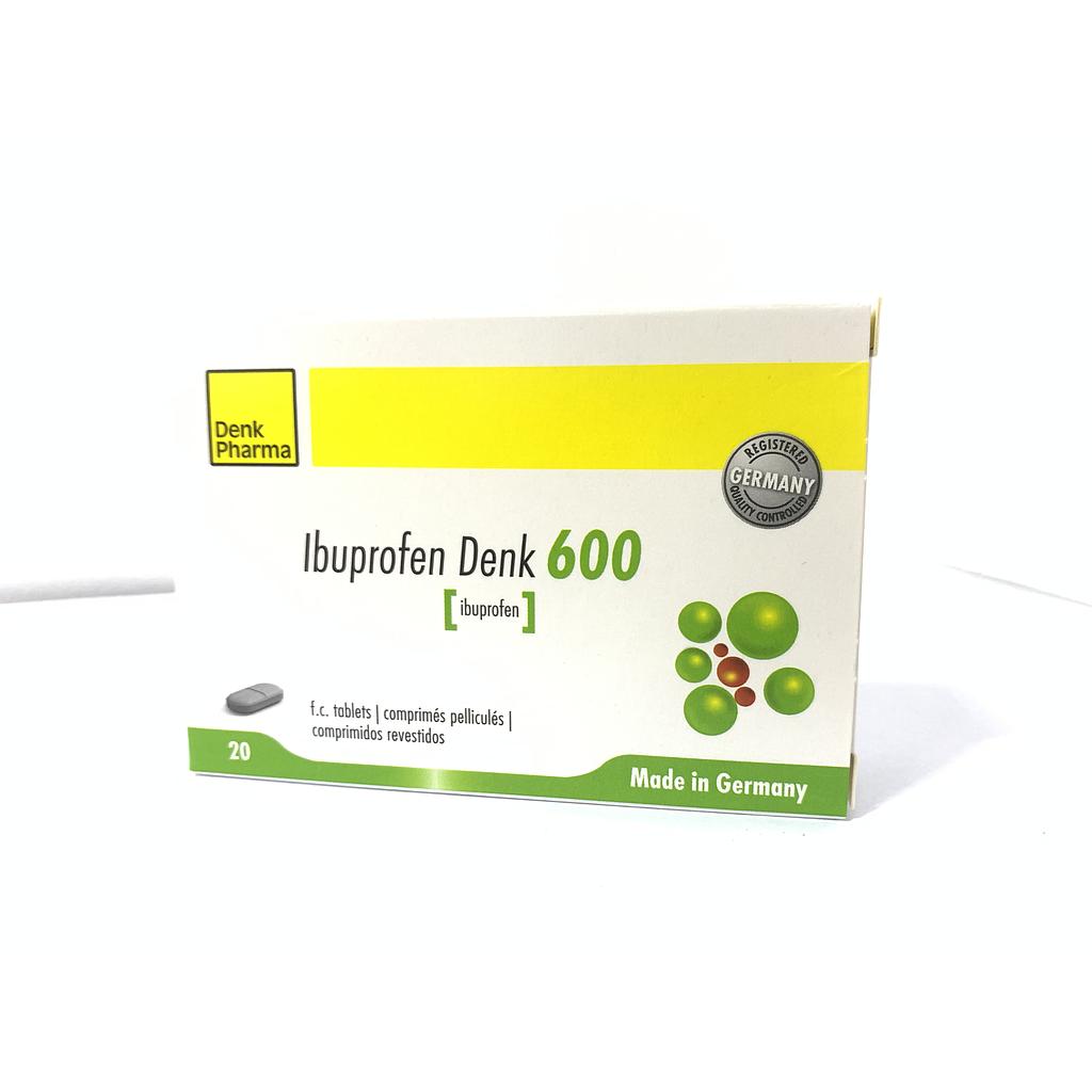 Ибупрофен денк 600мг №20#