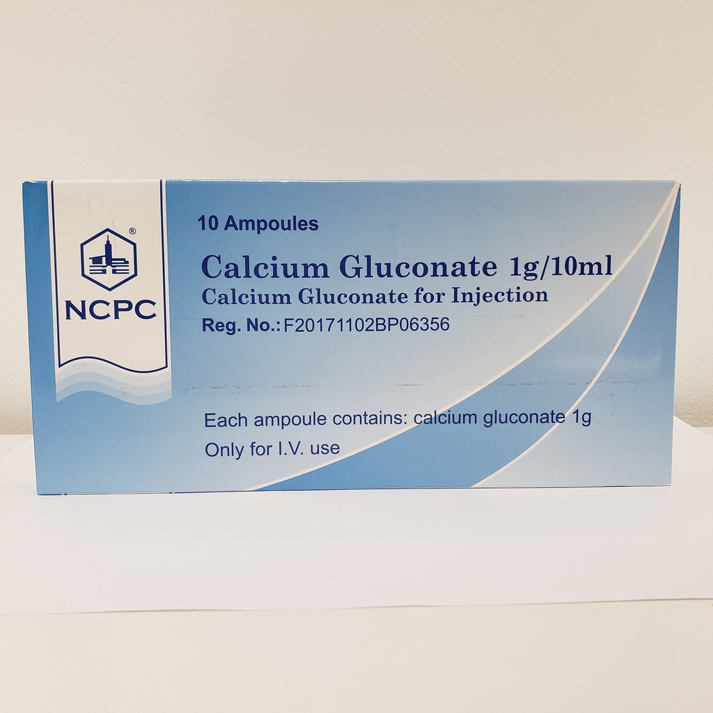 Кальци глюконат 10% 10мл №10/NCPC/