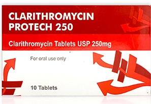 Кларитромицин 250мг №10 /протеч/