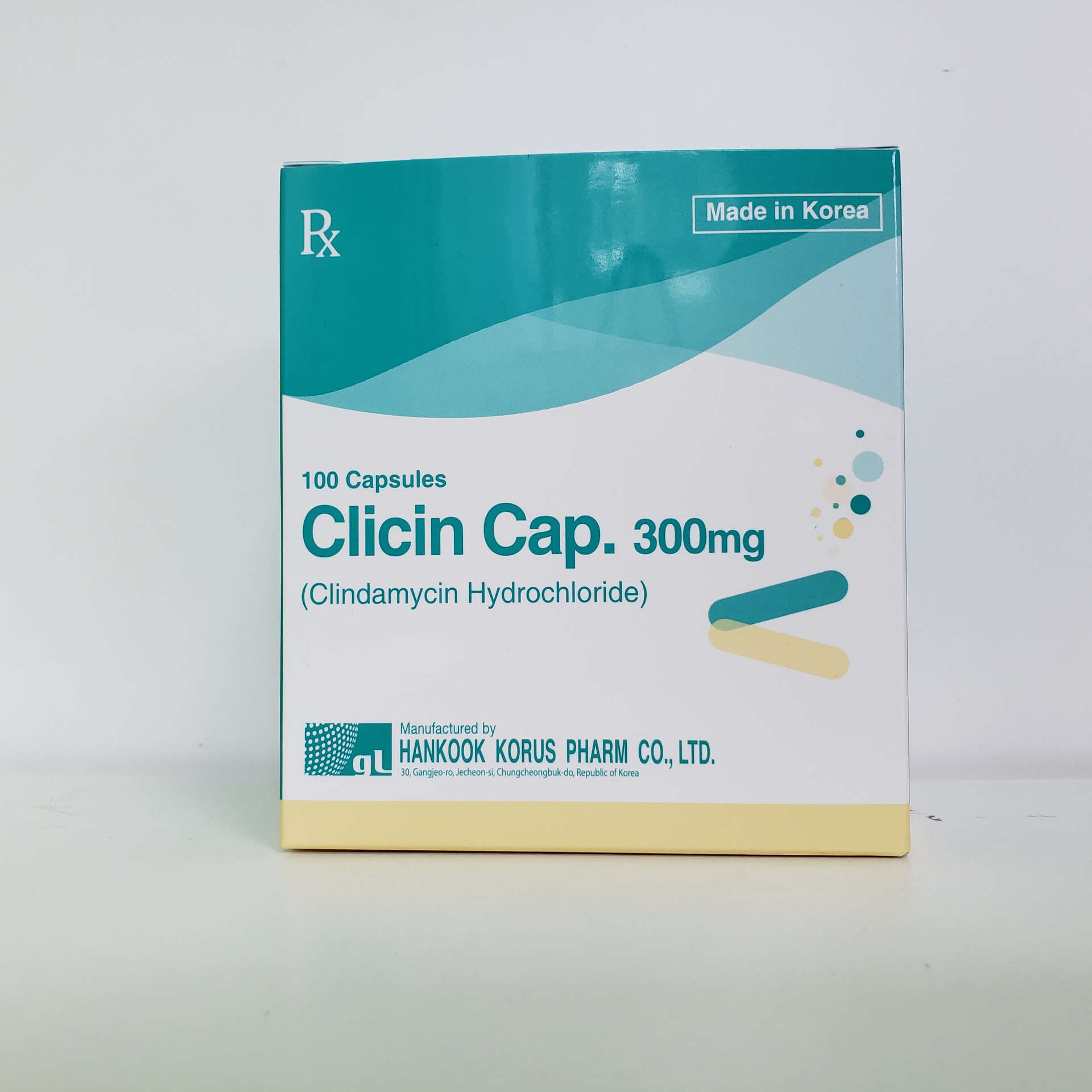 Клицин 300мг №100/клиндамицин /