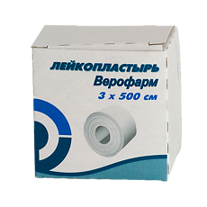 Лейкопластыр 3*500 /Верофарм/
