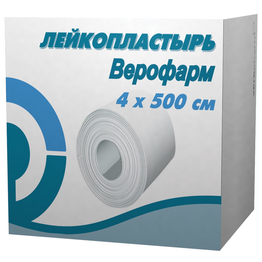 Лейкопластырь 4см*500см/Верофрам/