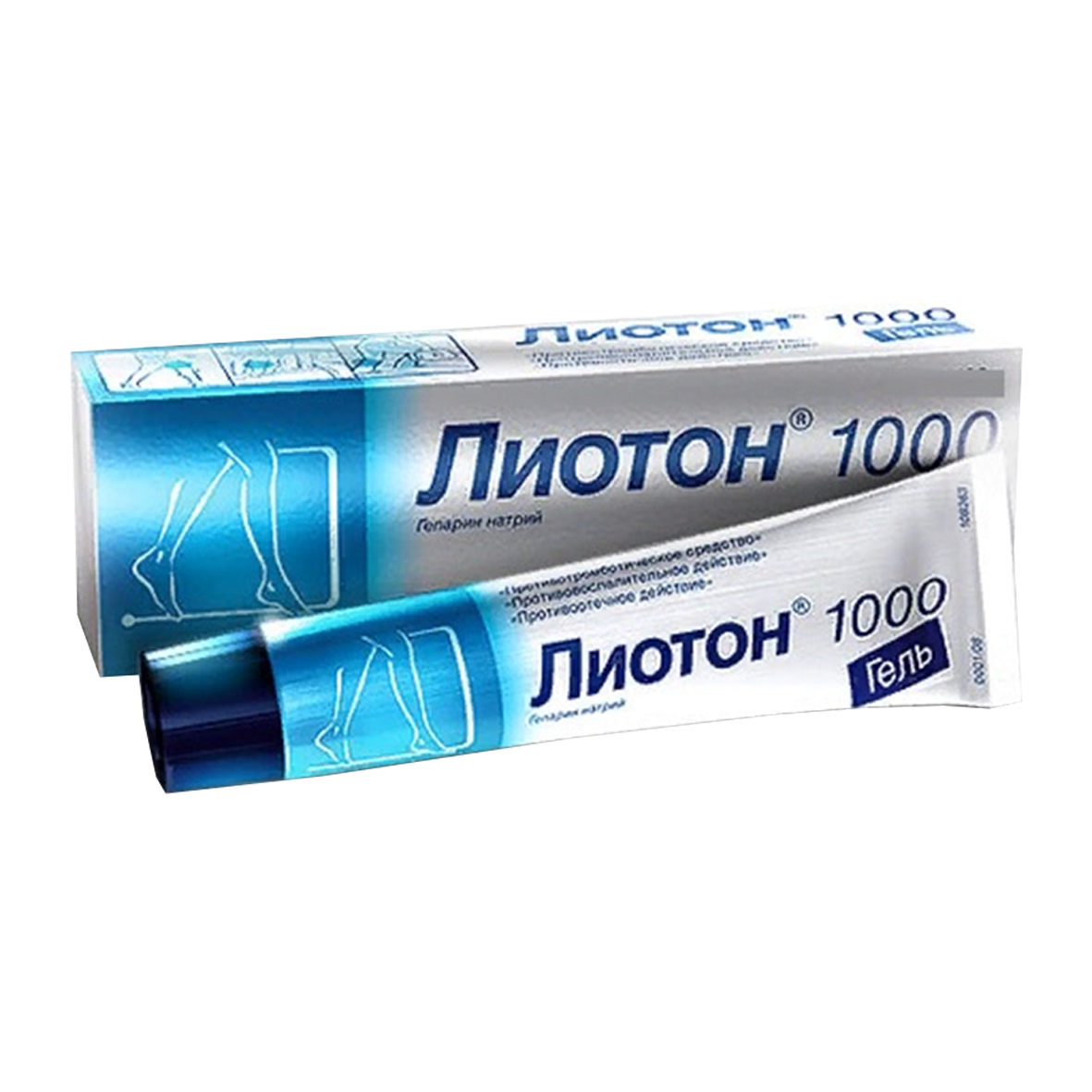 Лиотон 1000 гель 50гр#
