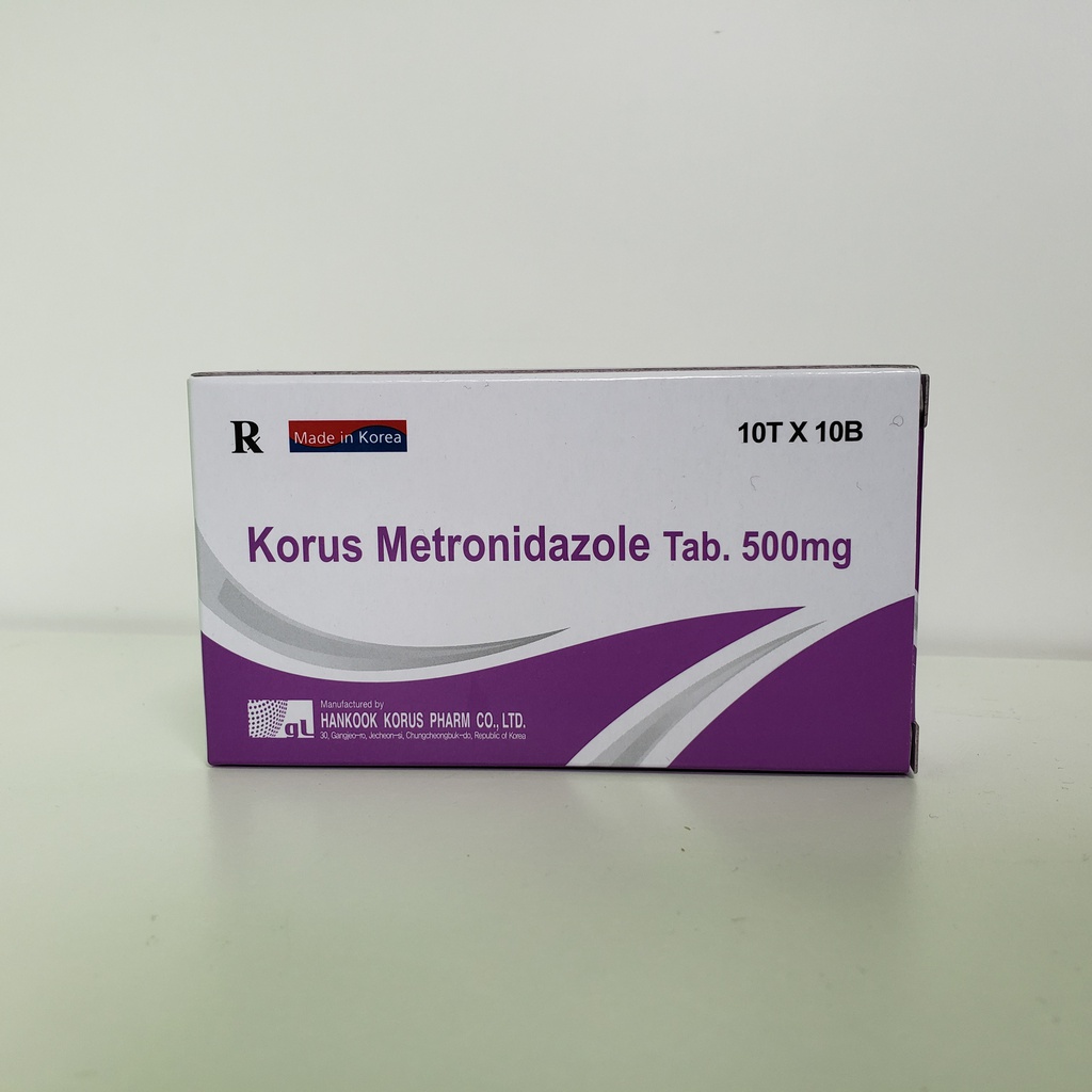 Метронидазол 500мг №100 / korus /