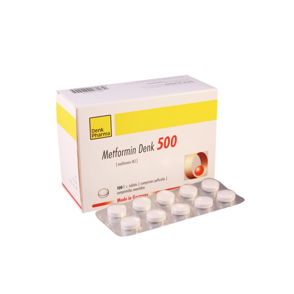 Метформин денк 500мг №100#Э