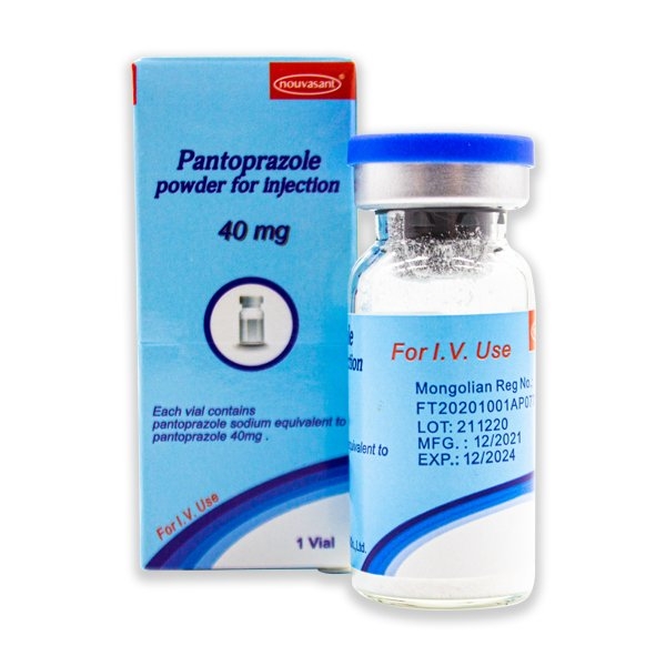 Пантопразол 40мг №1
