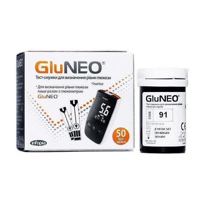 Сахарын тест №50 /GluNeo lite/ #Э