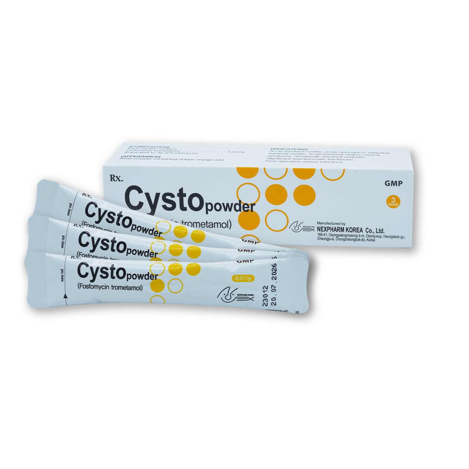 Цисто 3гр №3 / фосфомицин /