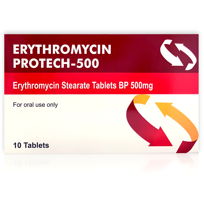 Эритромицин 500мг №10/ Протеч/