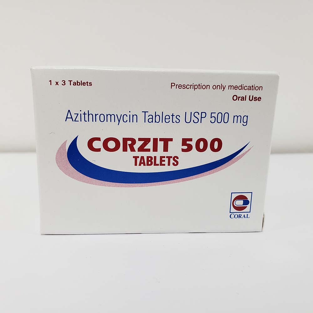Азитромицин 500мг №3 /кортиз/