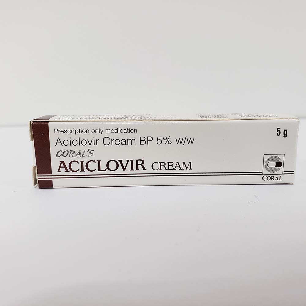 Ацикловер крем 5%-5гр/Энэтхэг/