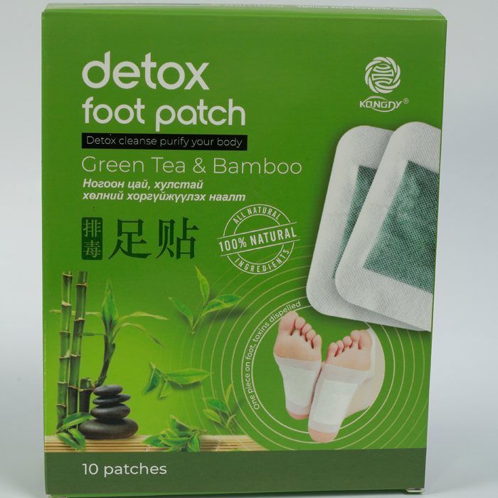 Биеийг хоргүйжүүлэх хөлний наалт ногоон цай №10 /HENAN KANGDI/