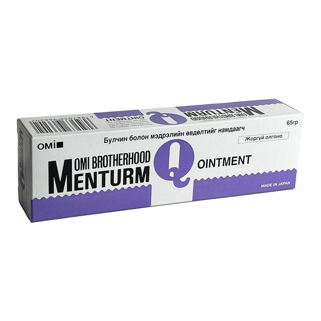 Оми бродерхүүд ментарм 65гр#