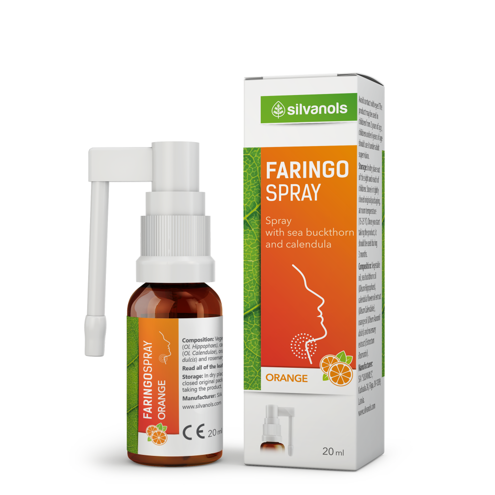 Фаринго спрей оранж 20мл#