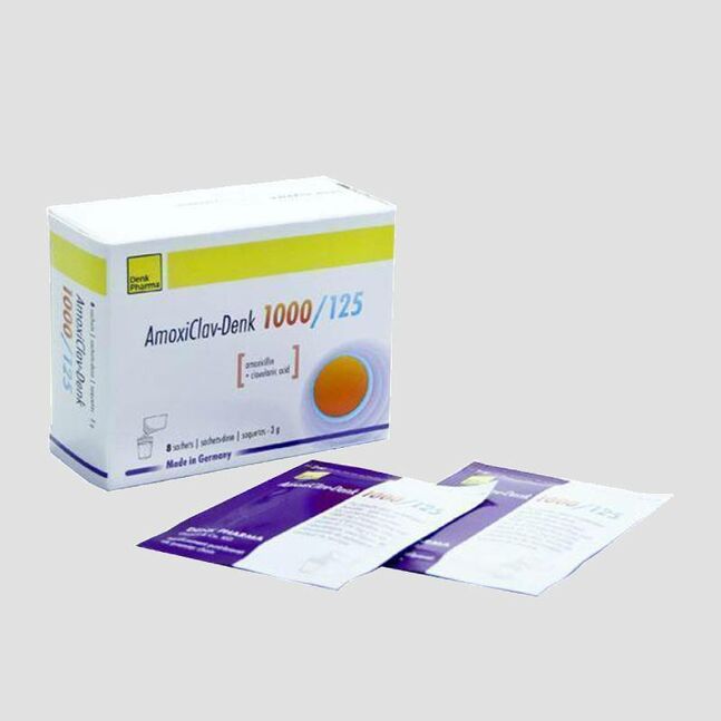 Амоксиклав-Денк 1000/125мг №8 нунтаг#